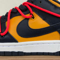 Nike Dunk Low Off White University Gold Midnight Navy Reps Sneaker CT0856-700