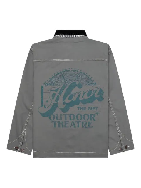 Honor The Gift Chore city-graphic shirt jacket
