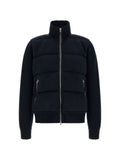TOM FORD quilted ribbed-knit jacket