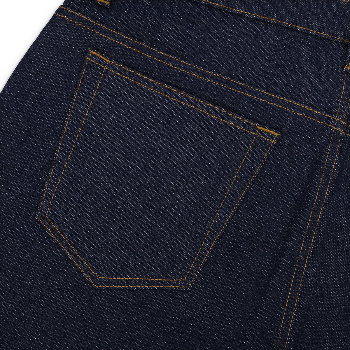 Indigo Indigo V3 LOGO DENIM SHORTS