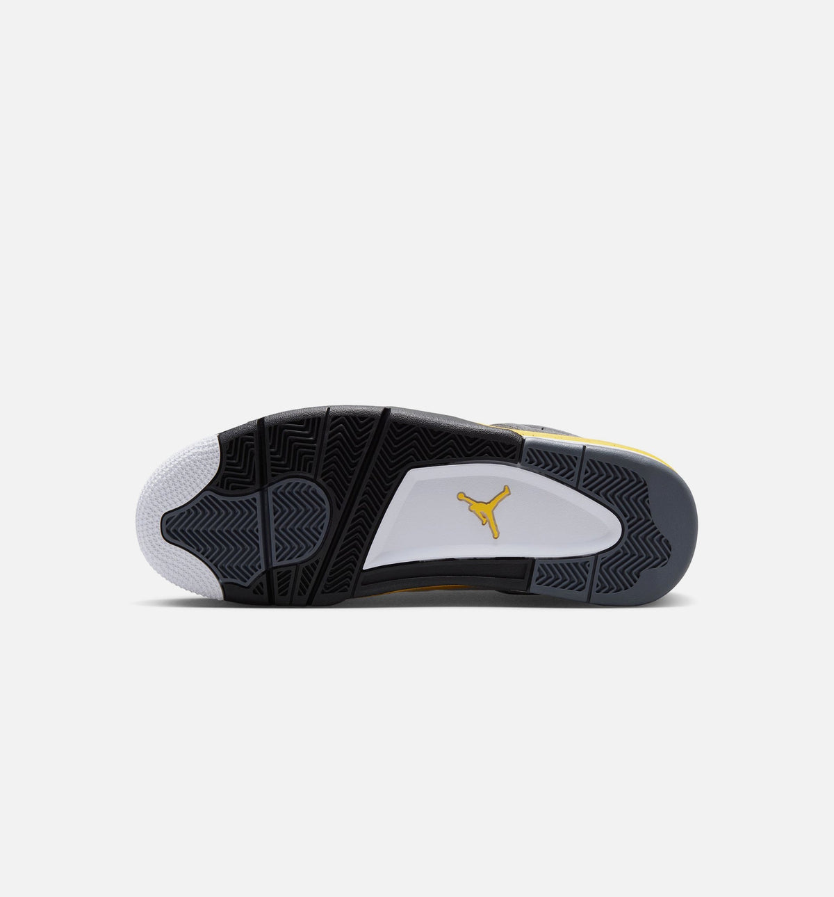 Air Jordan 4 Retro 'Rare Air Tour Yellow' - Men's Lifestyle Sneaker (White/Dark Blue Grey/Black/Tour Yellow)