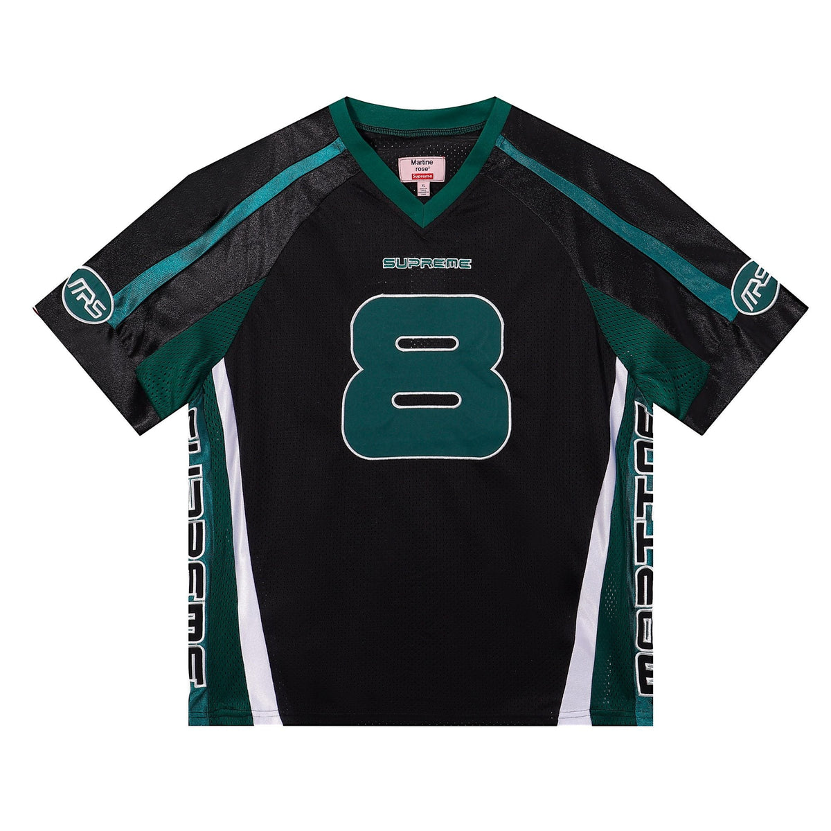 Supreme Number 8 Mesh Football Jersey T-Shirt