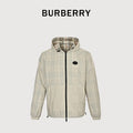 Burberry BBR Vintage Check Reversible Hooded Zip-Up Jacket